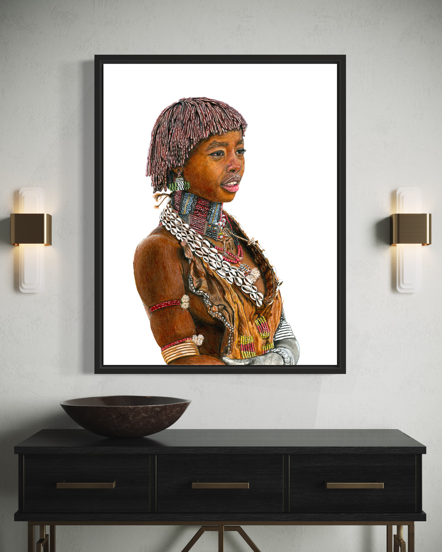 Woman of Hamer Tribe, Ethiopia